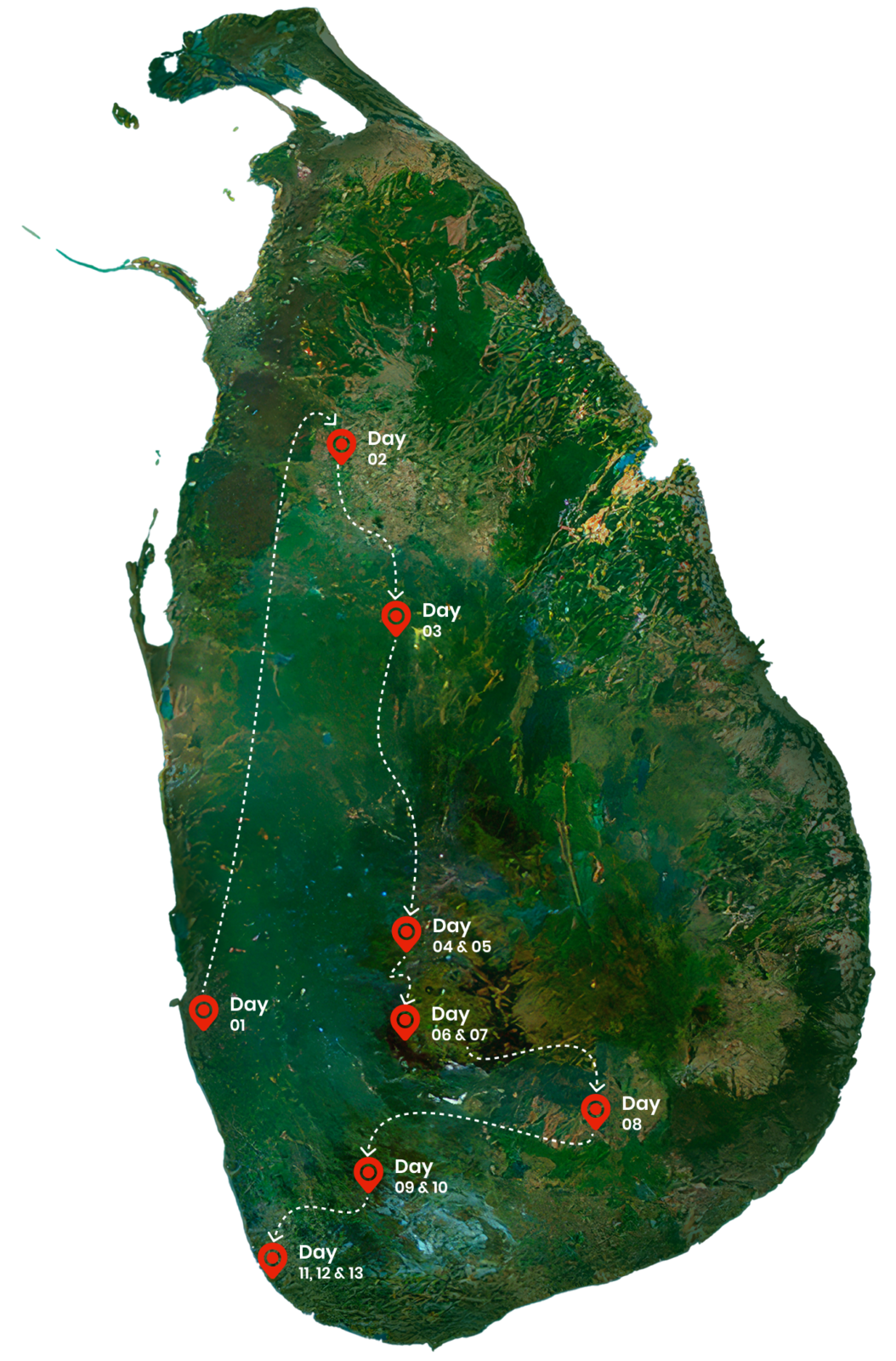 Sri Lanka Map