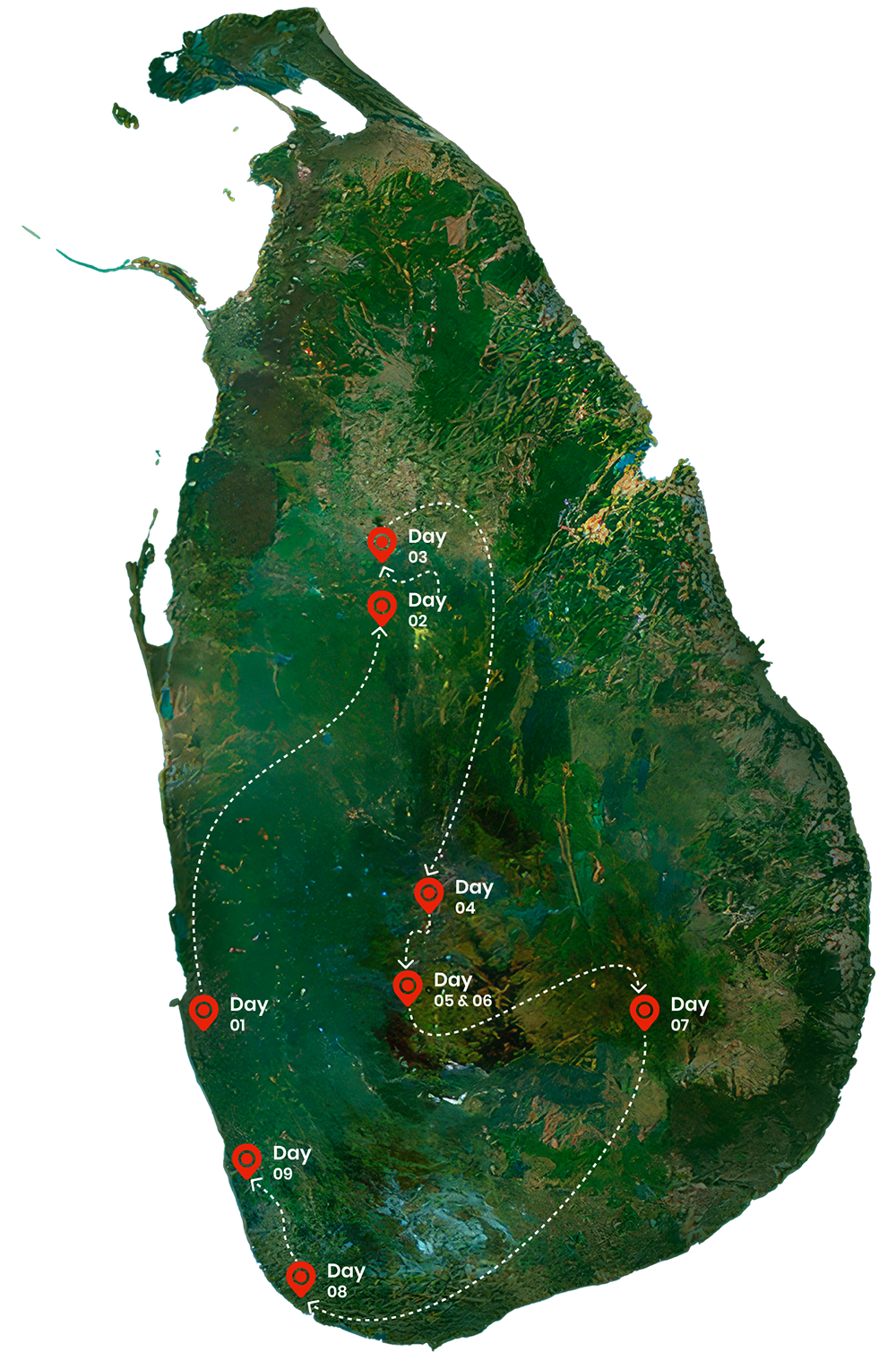Sri Lanka Map